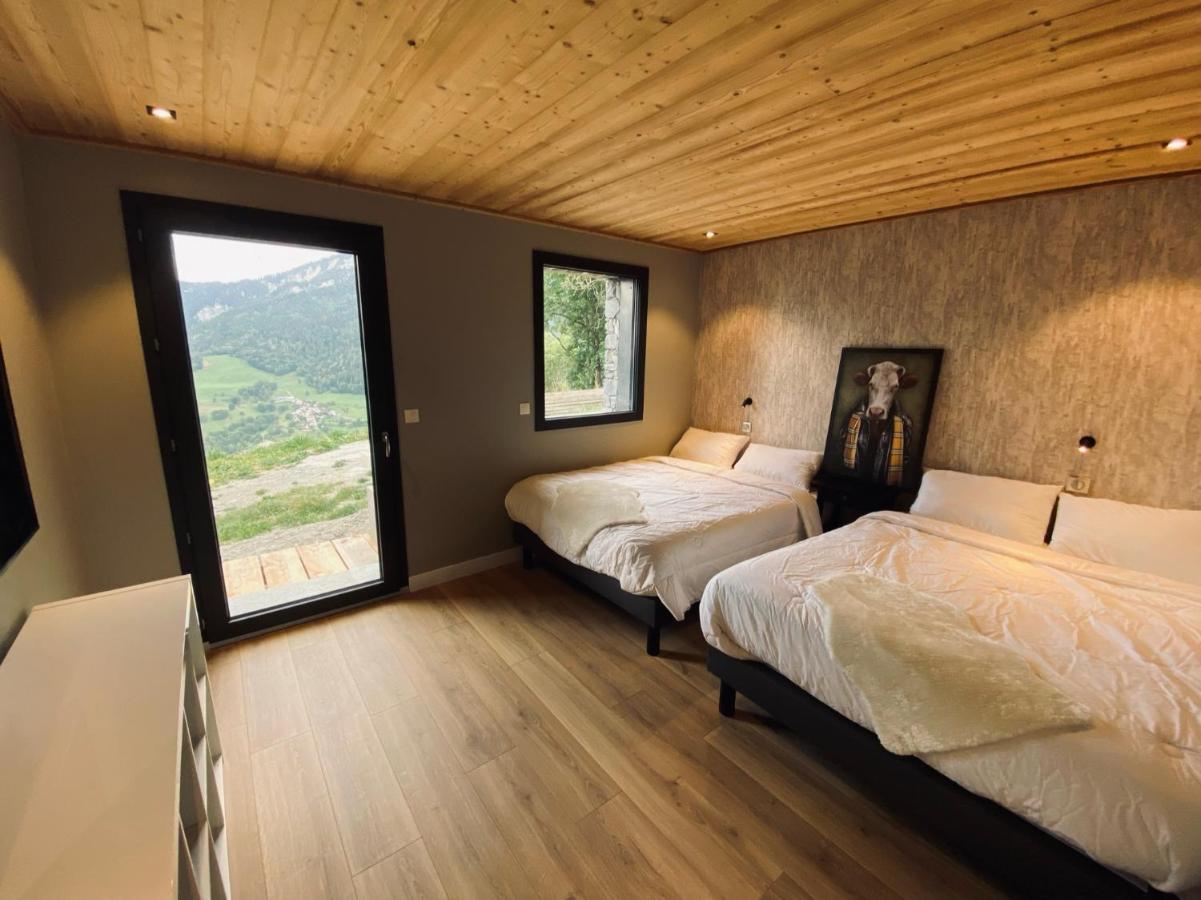 Chalet Confidentiel Valmorel - Chalet De Haut De Gamme 4 Etoiles 12 Personnes Doucy 외부 사진