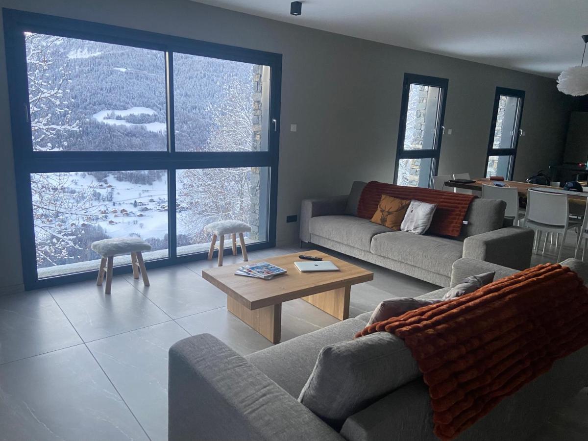Chalet Confidentiel Valmorel - Chalet De Haut De Gamme 4 Etoiles 12 Personnes Doucy 외부 사진